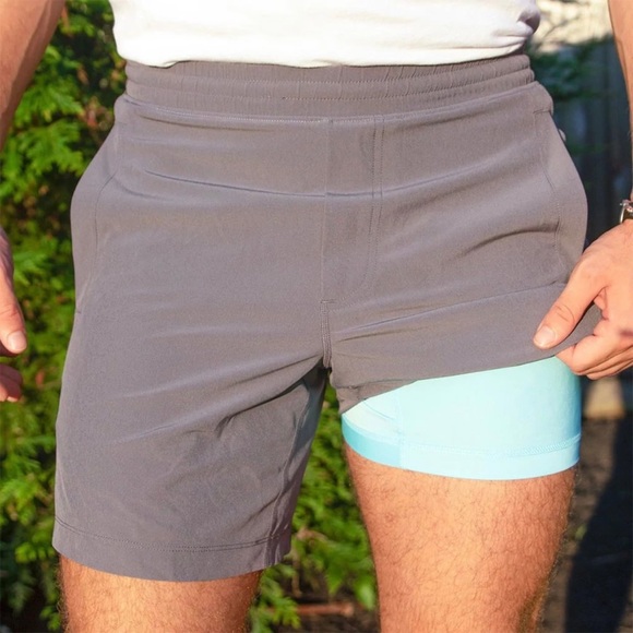 Birddogs Other - Birddogs Tightwads Built In Liner Gray Gym Shorts